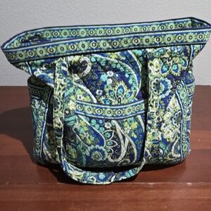 Vera Bradley XL Tote Bag - Rhythm And Blues